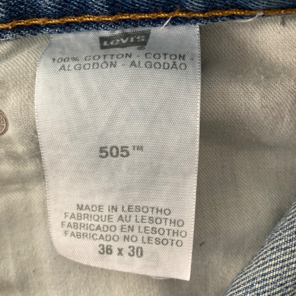 Vintage Levi’s 505 W36 L30 Zip - Picture 8 of 13